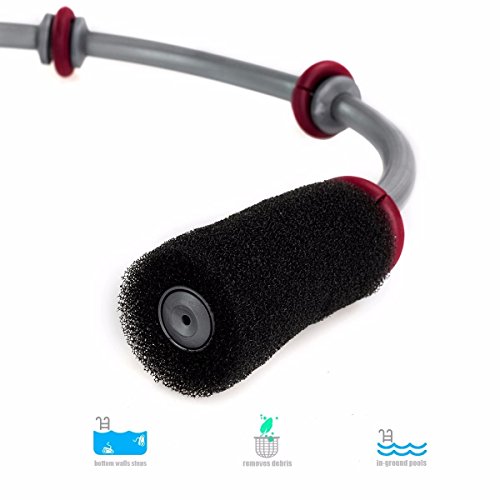 VirtualSurround In Ground Pressure Side Automatic Swimming Pool Cleaner wall climb vacuums Sweep