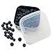 U-Konserve - To-Go Container, Stainless Steel, Multiple Containers in One, Ideal for Lunches, Picnics and Travel, Dishwasher Safe (Small, Stainless/Clear)