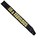 Black Satin Birthday Sash 50 & Fabulous - 50th Birthday Decorations - 50th Birthday Party Supplies, Favors - Celebration Ideas Gifts