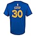 NBA Golden State Warriors Stephen Curry #30 Men's 7 Series Name & Number Short Sleeve Tee, Medium, Blue