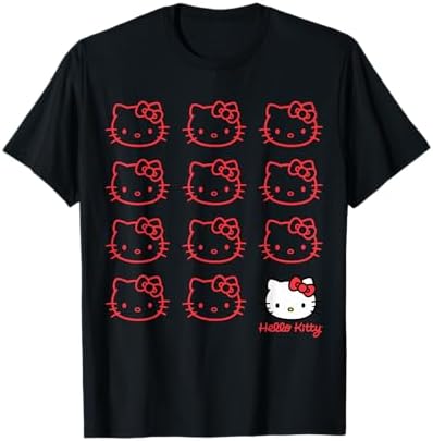 Amazon.com: Hello Kitty Official Pixel Tee Shirt T-Shirt
