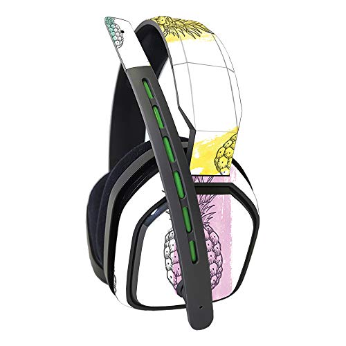 MightySkins Skin Compatible with Astro A10 Headset - Funky Pineapples | Protect…