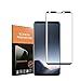 For LG V30 Screen Protector [Case Friendly], Jyline 3D Curved Tempered Glass Screen Protector[Full Coverage] [Bubble Free ]Scratch Resistant / Ultra Clearfor LG V30
