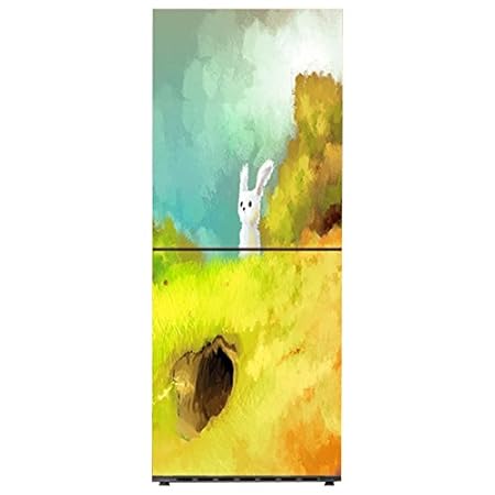 Sodial Diy Fridge Sticker Wardrobe Door Wallpaper Self Adhesive