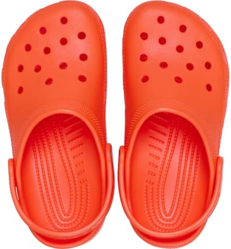 Crianças unissex, Classic Clog K, Laranja chocante, 36-37 anos