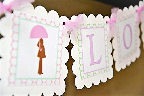 Amazon Com Sprinkled With Love Baby Shower Banner In Pinks And