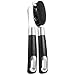 XINHUOKIT Can Opener-Commercial Can Opener-Professional Portable Can Opener-Stainless Steel Can Opener-Easy to Rotate Knob&Ergonomic Anti-skid Handle (black) (black1)