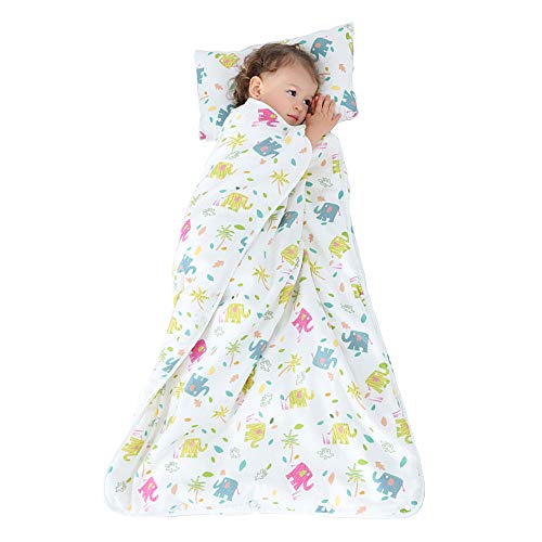 JALPC All Season Kids Sleeping Bag Gauze Muslin Cotton Slumber