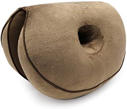 Tuniya Lift Hips Up Seat Cushion Memory Foam Booty Cushion Folding Cushion Pillow Back Support Cushion for Sciatica Tailbone and Hip Pain Pressure Relief
