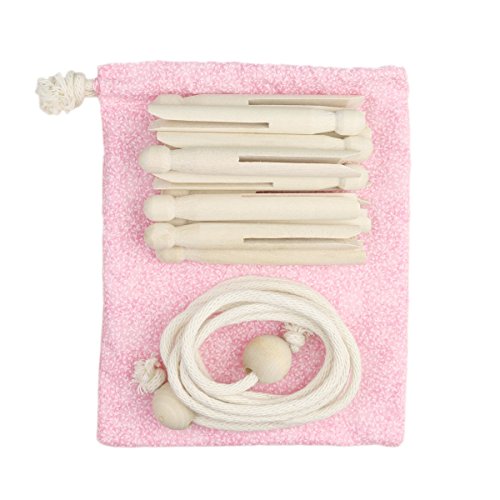 Camden Rose Yesteryear Wood Clothespins Set