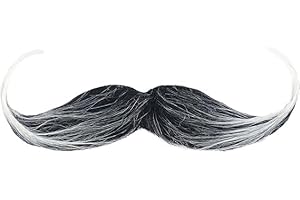 Realistic Fake Facial Hair Set, Self-Adhesive for Cosplay, Halloween and Themed Events