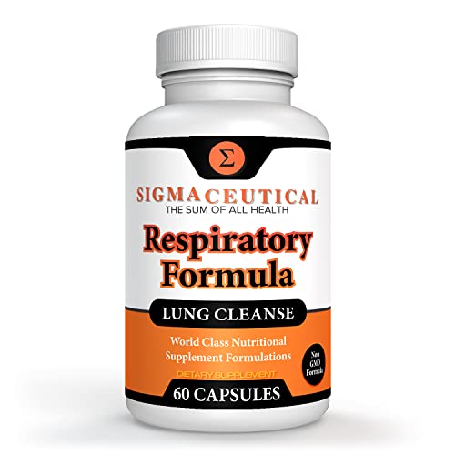 Sigmaceutical Respiratory Formula Lung Cleanse for Smokers Breathe