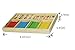 SDBING Wooden Number Cards and Counting Rods with Box
