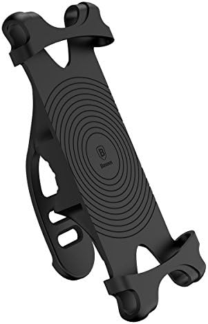 Bike Mount, FisherMo Universal Phone Holder Non-Slip Durable Silicone Bicycle & Motorcycle Handlebar Fits for iPhone X 8 Plus, Samsung Note 8 S8 HuaWei
