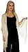Shawls and Wraps for Evening Dresses - Sheer Bridal Womens Scarves for Prom, Wedding, Party, Bridal - Scarfs for Women with Fringe - Champagne Petal Rose