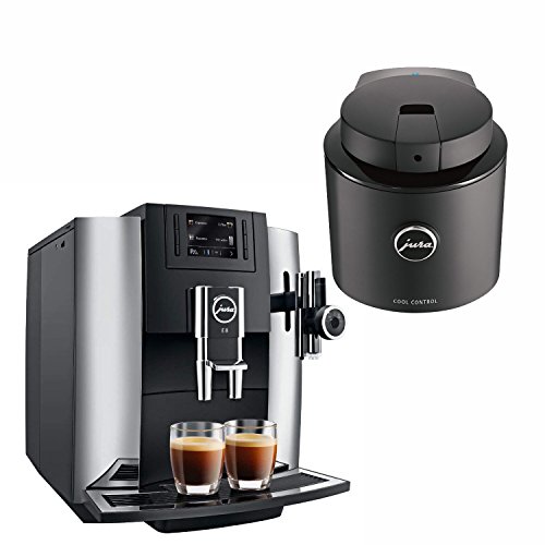 Click Here to See More Images Jura 15097 Automatic Coffee Machine E8, Chrome with Jura 70384 Cool Control Basic, 20 Ounce