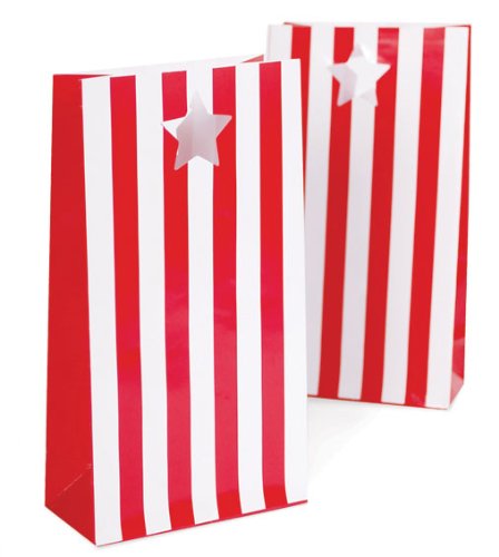 Paper Eskimo 12-Pack Party Bags, Candy Canes