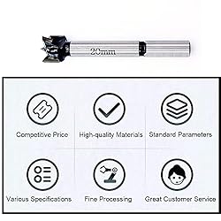 Forstner Drill Bits 20mm (25/32 inch) Tungsten