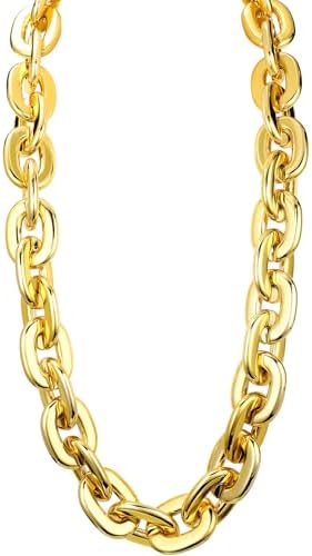 Amazon.com: Arsimus 40-Inch Heavy Gold-Tone Dookie Chain for 80s