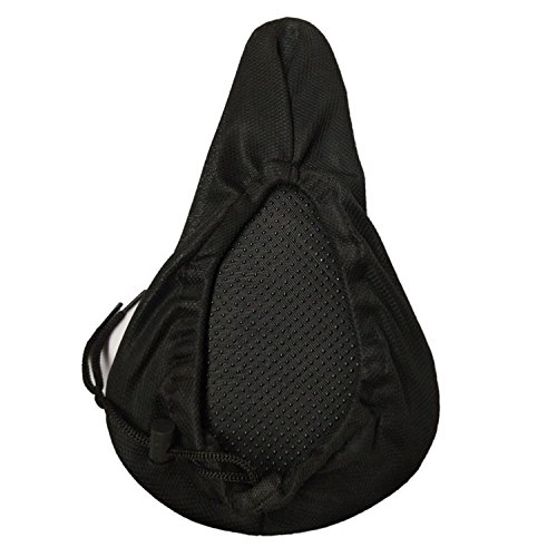 iLiveX Gel Bike Seat Cushion Cover, Upgraded Extra Soft Gel Bicycle Seat, Foam & Silica Padded, Child Bike Seat Cushion Saddle Cover Pad