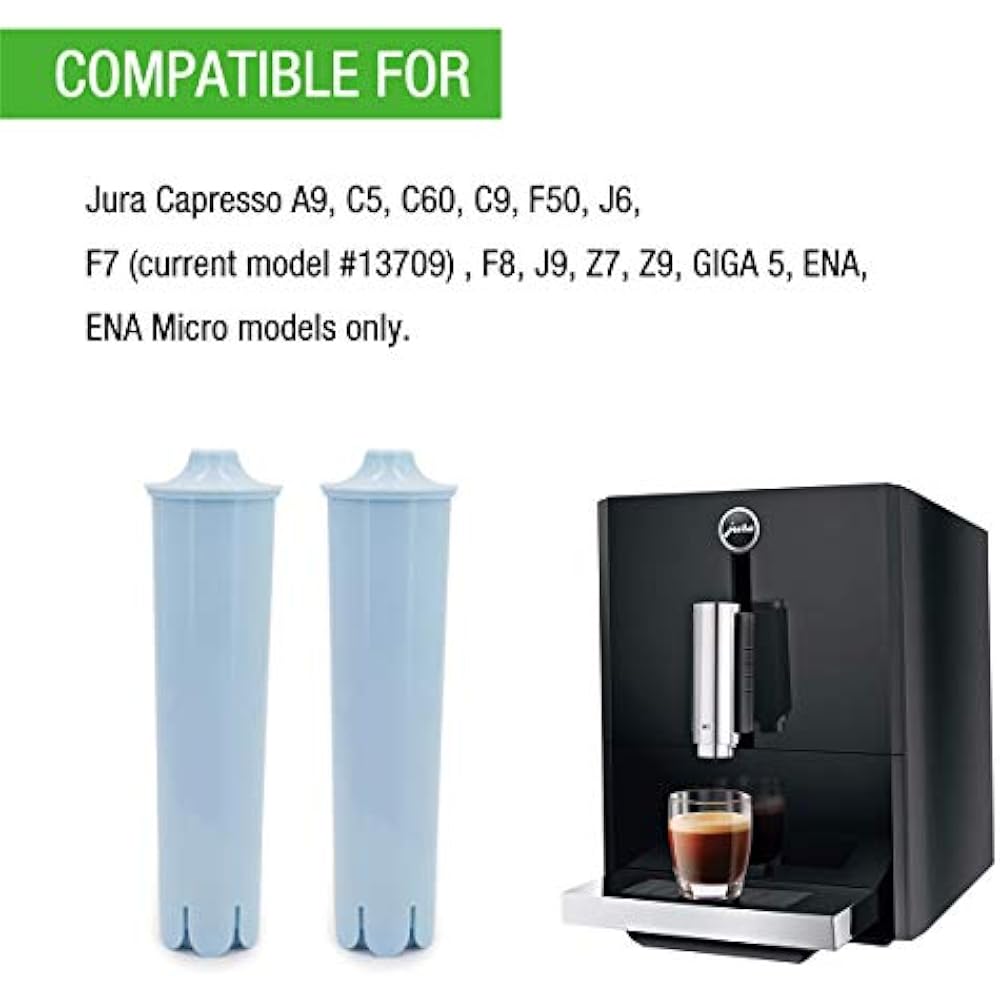 Pureup Water Filter Compatible For Jura Claris Blue Capresso Clearyl