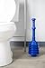 Professional Bellows Accordion Toilet Plunger, High Pressure Thrust Plunge Removes Heavy Duty Clogs From Clogged Bathroom Toilets, All Purpose Commercial Power Plungers For Any Bathrooms, Blue 2 Pack