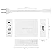 Cable Matters 72W 4-Port USB C Charger (USB C Wall Charger) with 60W Power Delivery for Laptops, Tablets, and Smartphones in White