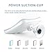 Lanverie Led Mirror, 10x LED Magnifying Makeup Mirror, Bathroom Shaving, Wall Mounted Shower Mirror, Strong Suction Cup, 360 Rotation, Square