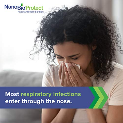 NanoBio Protect Nasal Antiseptic Solution 36 Pack Kills 99.99 of