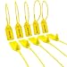 Leadseals(R) 100 PlasticTamper Seals, Zip Ties for Fire Extinguishers Pull Tite Security Tags Numbered Disposable Self-Locking Tie 250mm Length (Yellow)
