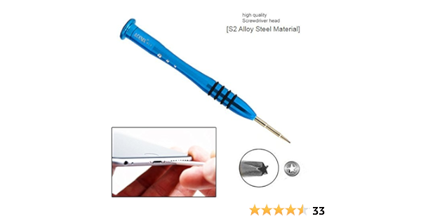 Acenix New 5 Point Star Pentalobe Screwdriver For Iphone 5s Iphone 6 6s 6 S Plus 5c 5 4 4g 4s S2 Material Home Improvement Amazon Com