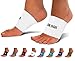 SB SOX Arch Support Sleeves for Plantar Fasciitis Relief (1 Pair) – Foot Compression Sleeves for Plantar Fasciitis and Arch Support for Everyday Use (White, Medium)
