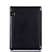 Nouske Origami Stand Book Folio Style Secured with Magnetic Closure Rubberized Hard Back Shell with Smart Auto Sleep/Wake up Function, Ultra Slim Case for Amazon Kindle Voyage (7th Generation),Black