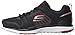 Skechers Sport Men's Quick Shift Tr Oxford Sneaker,Black/Red,10.5 M US
