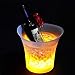 Colorful LED Ice Bucket, UMIWRE Luminous Ice Bucket Insulated Circular 5L High-Capacity Glowing Atmosphere Holiday Party Bar Multi-Color Club Bar Set Ice Shock Blinking Beer Wine Whisky Vodka Martini