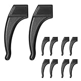 YR Anti-slip Soft Silicone Temple Tips Sleeve Retainer For Eyeglass Sunglass,5 Pairs