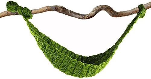 Baby Newborn Photography Props Hammock Handmade Crochet Knitted Unisex Baby Outfit Photo Prop Baby Photography(Stick not Included) (Green)