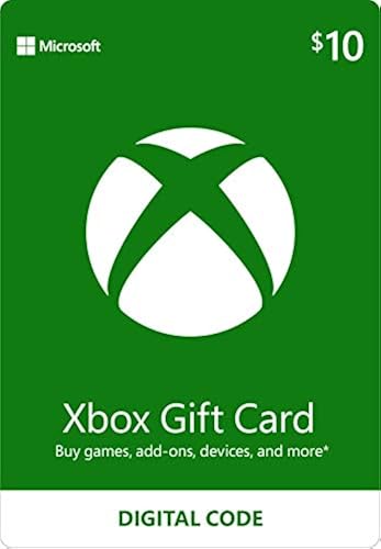 Microsoft digital xbox gift card $10 Clearance