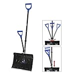 AAVIX AGT312 Snow Pusher/Shovel Ice Breaker with Two Ergonomic Handles, 18", Black