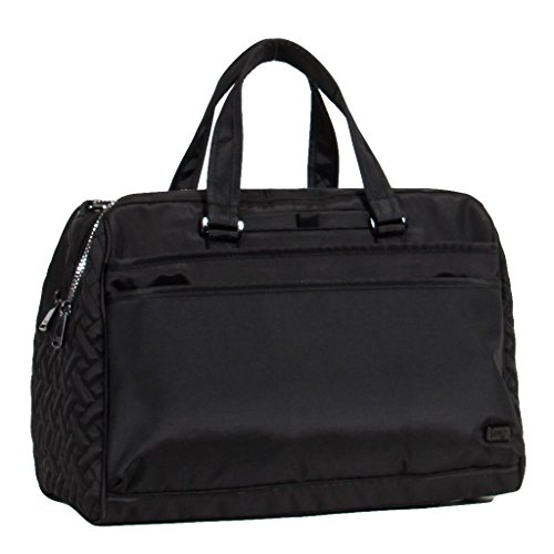 Lug Women's Minibus, Brushed Black Duffel Bag, One Size