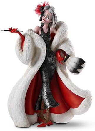 Dalmatians Cruella # 6811101040824P 101 animals Disney Figure Show Case Collection