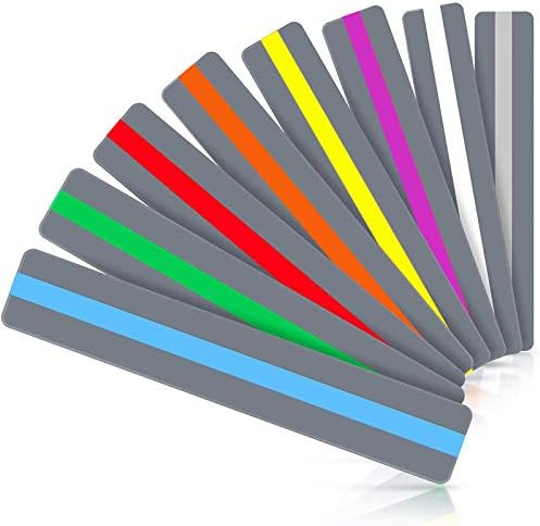 24 Pack Guided Reading Highlight Strips Colored Overlays Bookmarks Help with Reduce Visual Stress – Reading Tracking Rulers for Children, Teachers, and Dyslexics People 24 Pack Guided Reading Highlight Strips Colored Overlays Bookmarks Help with Reduce Visual Stress – Reading Tracking Rulers for Children, Teachers, and Dyslexics People