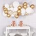 Rose Gold Birthday Party Supplies Decorations Cardboard Rose Gold Dessert Display Dessert Stand Candy Snack Cupcake Stand Cake Stand Bowl Stand Tower Display for Wedding