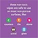 Method All-Purpose Cleaning Wipes, French Lavender, 30 Count, 6 pack, Packaging May Vary