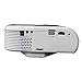 Video Projector, Dinlly Portable LED Projector 1000 Lumens  Projector 1080P Home Cinema Theater Projection Machine with USB HDMI AV Support PC Laptop XBOX TV Box Smart phone-BW