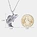 HooAMI Fresh Water Fish Stainless Steel Cremation Jewelry Memorial Urn Necklace - Funnel Filler Kit