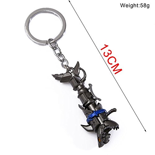 Cosplaywho League of Legends Jinx Rocket Cannon Weapon Charms (Keyring)