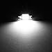 Partsam DE3175 31mm Festoon LED Light Bulbs DE3021 3175 Interior Map Dome Door Courtesy Light Bulbs -6Pcs White
