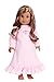 DreamWorld Collections - Sweet Dreams - Pink Nightgown for 18 Inch Doll (Doll Not Included)