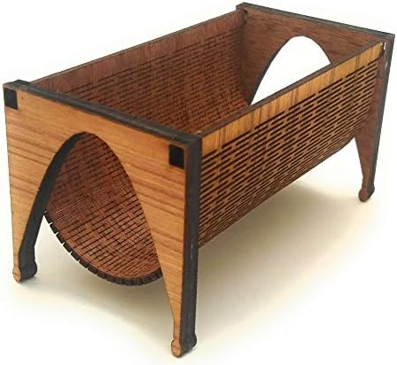 WoodReady Premium Wood Business Card Holder Stand Display, Card Organizer for Office Desk/Visiting Card Holder